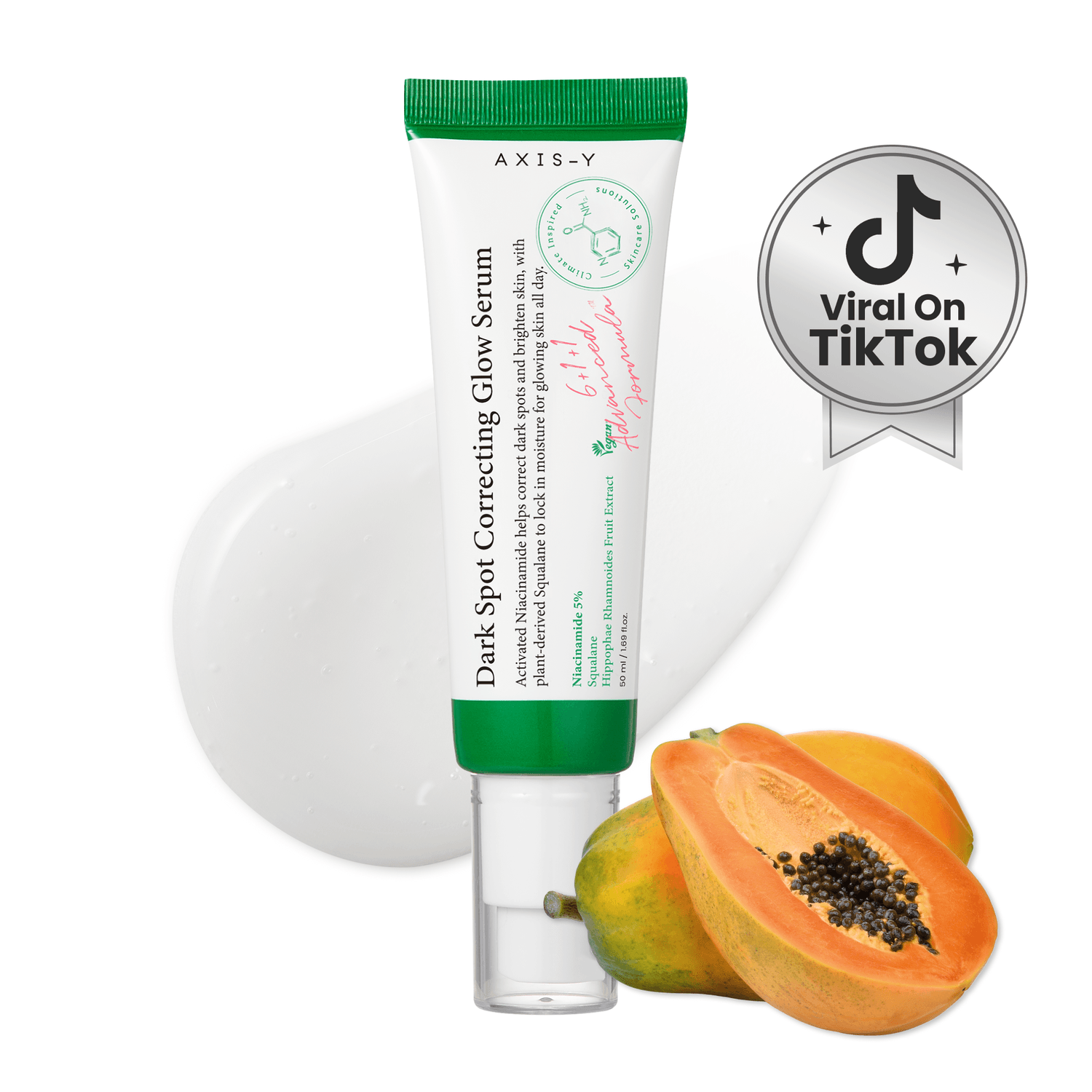 0697b90b68224572ad0434748d3bc85111785110968941ab3bc996500e Axis-Y Dark Spot Correcting Glow Serum - Image 1