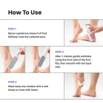 baren Callus Remover Kit for Feet: Foot File & Peeling Foot Spray - Image 10