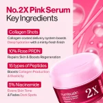 Numbuzin No.2 Rose PDRN Collagen Plumping Serum DUO Kit - Image 6