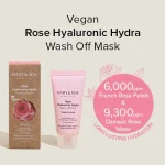 Mary&May Rose Hyaluronic Hydra Wash off Pack - Image 4