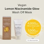Mary&May Lemon Niacinamide Glow Wash off Pack - Image 4