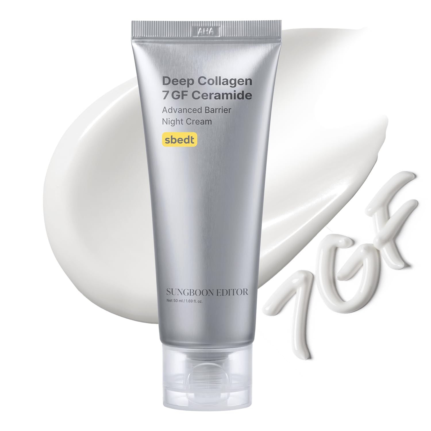 SES03CN178391893376641eece3a0041 SUNGBOON EDITOR Deep Collagen 7GF Ceramide Advanced Barrier Night Cream - Image 1