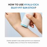 SKIN1004 Madagascar Centella Hyalu-Cica Silky-fit Sun Stick SPF50+ PA++++ - Image 4
