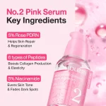 Numbuzin No.2 Rose PDRN Collagen Plumping Serum DUO Kit - Image 4