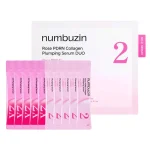 Numbuzin No.2 Rose PDRN Collagen Plumping Serum DUO Kit